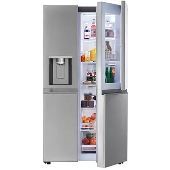 LG's Door-in-Door smart fridge is surprisingly subtle - CNET