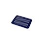 MJS61849904 navy blue broiler pan with parallel slotted design for oven cooking
