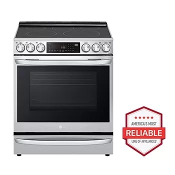 6.3 cu ft. Smart Wi-Fi Enabled ProBake Convection® InstaView™ Electric Slide-in Range with Air Fry1