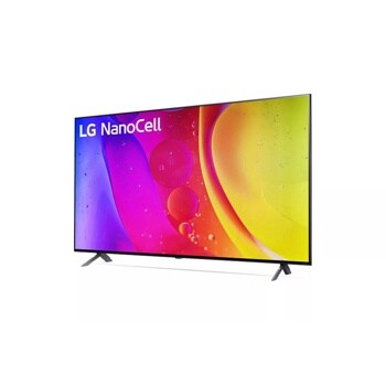 LG 65 Inch Class NANO80 AQA series LED 4K UHD Smart webOS 22 w/ ThinQ AI TV