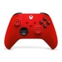 Xbox EP229935 wireless controller in bright red with black buttons and joysticks - Front View