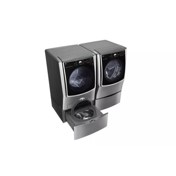 LG 6.2 Total Capacity LG TWINWash™  Bundle with LG SideKick™ and Gas Dryer, 6.2 Total Capacity LG TWINWash™  Bundle with LG SideKick™ and Gas Dryer, WM9000HVA_WD200CV_DLGX9001V_WDP5V, thumbnail 3