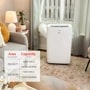 7,000 BTU (SACC) / 12,000 BTU (ASHRAE) Portable Air Conditioner LP0721WSR
