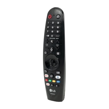 LG AKB75855505 TV remote control with navigation wheel and button layout1