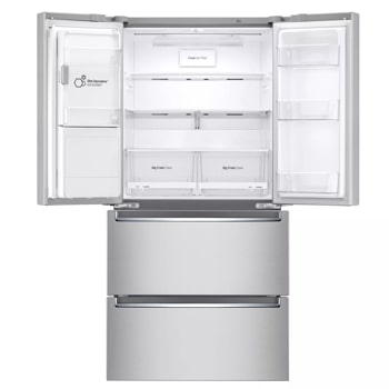 18.3 cu. ft. counter-depth french door refrigerator interior view
