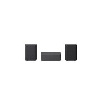 LG SPQ8S Soundbar wireless rear speaker kit front view