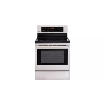 6.3 cu. ft. Capacity Electric Single Oven Range with Fan Convection