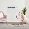 control your AC using the included remote