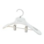 LG Styler clothing hanger with clips and hook Front View