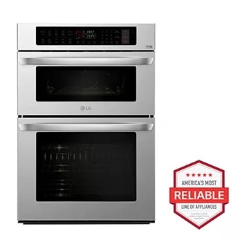 LG Studio WDES9428F 30 Electric Double Wall Oven, 9.4 Cu. ft.