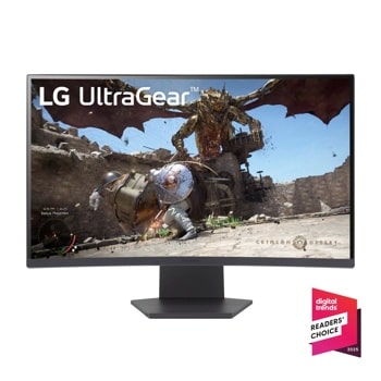 27 Inch UltraGear™ QHD 1440P 180Hz 1ms AMD FreeSync™ HDR10 1000R Curved Gaming Monitor
27GS60QC-B