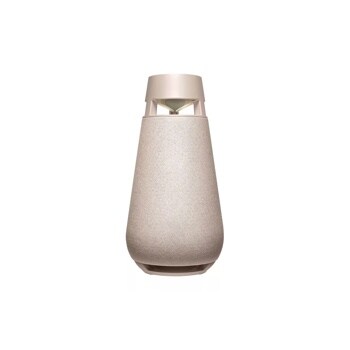 LG XBOOM 360 Bluetooth Speaker with Omnidirectional Sound, Beige
