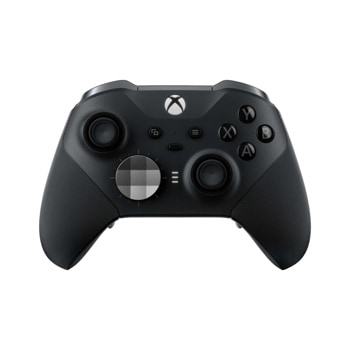 Xbox Elite Wireless Controller FST00001 with textured grips, customizable buttons, and D-pad - Front View