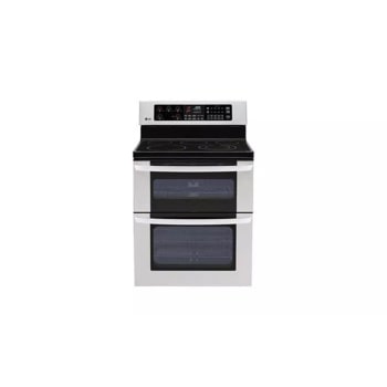 6.7 cu. ft. Capacity Electric Double Oven Range with a 6” High Upper Oven