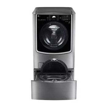 6.2 Total Capacity LG TWINWash™ System with LG SideKick™1