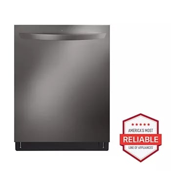 LG LG Front Control Dishwasher with QuadWash and 3rd Rack - Black