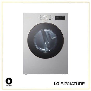 LG DLGX9701P SIGNATURE Gas Dryer - Front View1