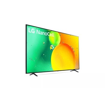 LG 86 Inch Class NANO75 UQA series LED 4K UHD Smart webOS 22 w/ ThinQ AI TV