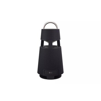 XBOOM 360 Omnidirectional Sound Portable Wireless Bluetooth Speaker with Mood Lighting - Charcoal Black