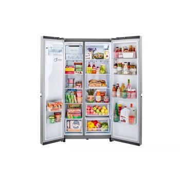 27 cu. ft. Side-by-Side Refrigerator with Craft Ice™
