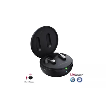 LG TONE Free FP9 - Plug and Wireless True Wireless Bluetooth UVnano Earbuds