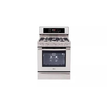 5.4 cu. ft. Capacity Premium Gas Single Oven Range with EvenJet™ Convection System and Warming Drawer