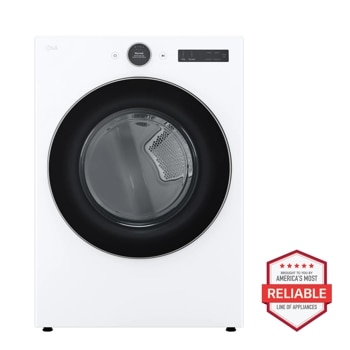 7.4 cu. ft. Ultra Large Capacity Smart Front Load Gas Energy Star Dryer with Sensor Dry & Steam Technology