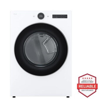 7.4 cu. ft. Ultra Large Capacity Smart Front Load Gas Energy Star Dryer with Sensor Dry & Steam Technology