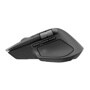 Wireless computer mouse 910007616 with ergonomic design featuring scroll wheel and programmable buttons - Side View
