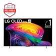42-Inch LG OLED evo AI C6 4K OLED TV OLED42C6PUA with Americas Most Reliable Line of TVs and Worlds No. 1 OLED TV for 13 Years badges - Front View