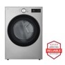 7.4 cu. ft. Ultra Large Capacity Smart Front Load Gas Dryer with TurboSteam®, AI Sensing and Hybrid Electronic Controls with LCD Display DLGX5801V