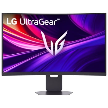 LG 37G800A-B UltraGear Gaming Monitor with vibrant display and adjustable stand - Front View1