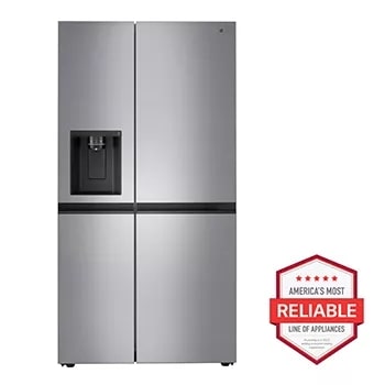 LG 27 Cu. ft. Side-by-Side Refrigerator with Craft Ice
