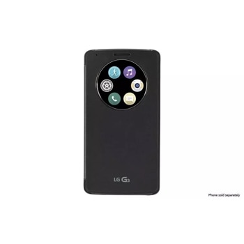 LG Quick Circle™ Wireless Charging Folio Case (Qi compliant) for LG G3™ (Verizon)