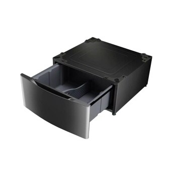 Laundry Pedestal – Black Stainless Steel