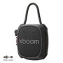 LG xboom ROCK_CNOALBK Portable Speaker with Textured Grille and Carry Strap - Front View
