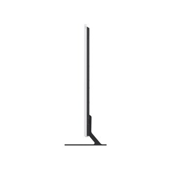 65-Inch LG 4K UHD TV 65LX7BPUA with slim profile design and black stand - Side View