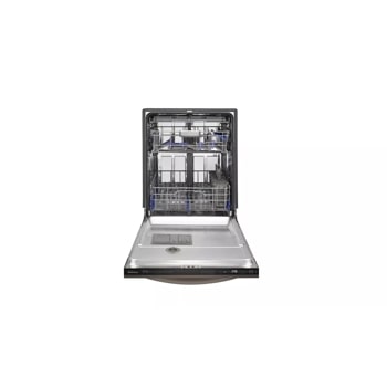 LG Black Stainless Steel Series Top Control Dishwasher with EasyRack™ Plus