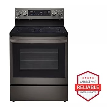 6.3 cu ft. Smart Wi-Fi Enabled True Convection  InstaView® Electric Range with Air Fry