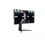 Left side view of the 34 Inch LG UltraGear (34GN850-B) curved gaming monitor with 144Hz refresh rate and 1ms (GtG) response time