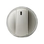 LG AEZ74533306 oven control knob with brushed stainless finish and temperature settings