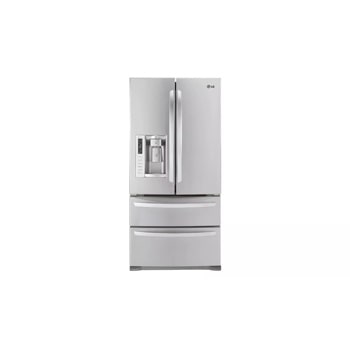 Ultra-Large Capacity 4 Door French Door Refrigerator with Ice & Water Dispenser (Fits a 33" Opening)