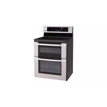 6.7 cu. ft. Capacity Electric Double Oven Range with SuperBoil™ Burner and EasyClean®