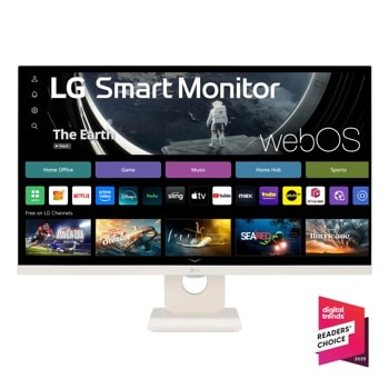 27 Inch Full HD IPS Smart Monitor with webOS and Built-in Speakers
27U511SA-W1