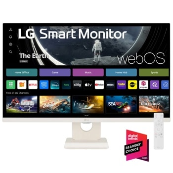 27 Inch FHD IPS 100Hz Smart Monitor with webOS 27U55WSA-W