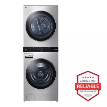 LG WSEX200HNA Single Unit Front Load WashTower™ front view