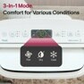 3-in-1 mode. Comfort for various Conditions
Fan
Dry
Cool