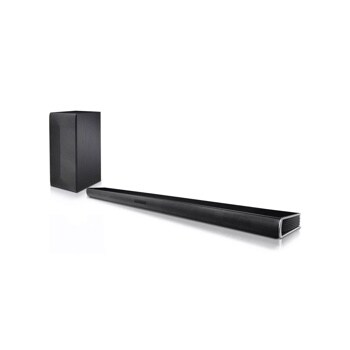 LG SLM3D 2.1 Channel 300W Sound Bar with Wireless Subwoofer and Bluetooth® Connectivity