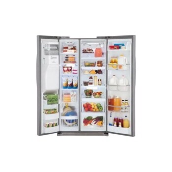 Ultra-Large Capacity Side-by-Side Refrigerator with Ice & Water Dispenser