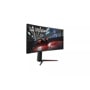 Left side view of the 38 Inch LG UltraGear (38GN950-B) with 144Hz refresh rate and 1ms (GtG) response time